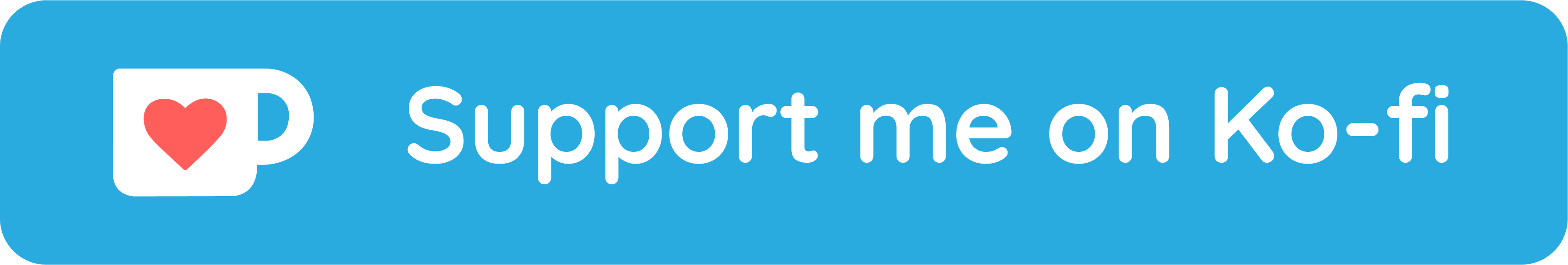 Ko-Fi Support me button.